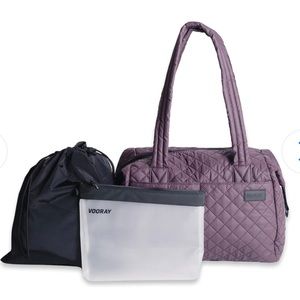NWT - Vooray Alana Duffel - quilted dusk